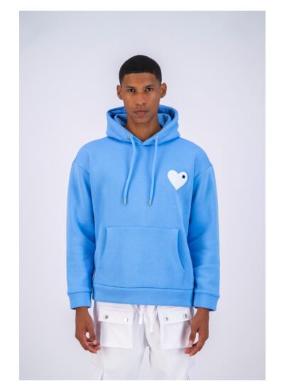 HOODIE COEUR CHIC