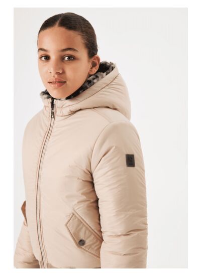 Girls Coat Brown