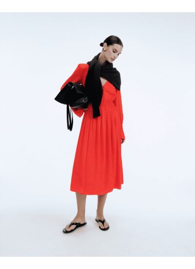 Robe Longue Manche Longue