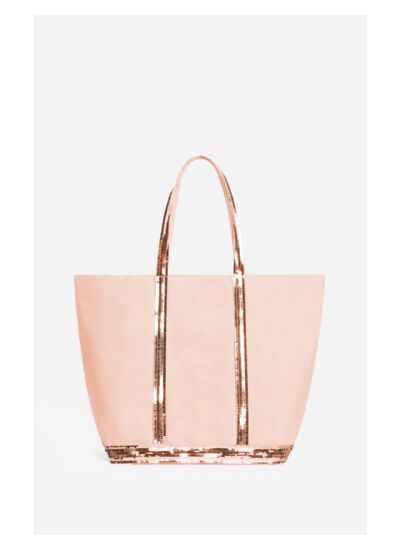 Cabas L En Toile En Lyocell Et Coton