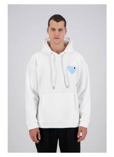 HOODIE COEUR CHIC