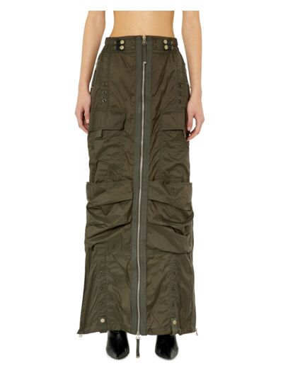 Jupe longue avec poches cargo