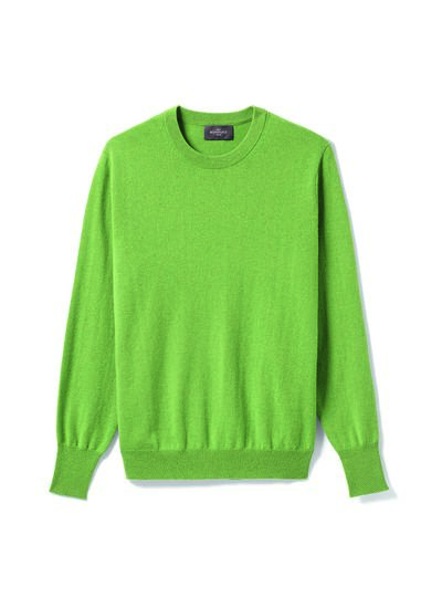 Pull col rond classique - Homme - FENOUIL