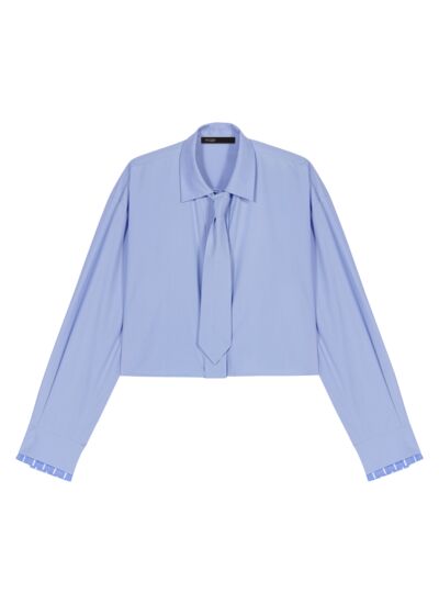 Chemise avec cravate amovible