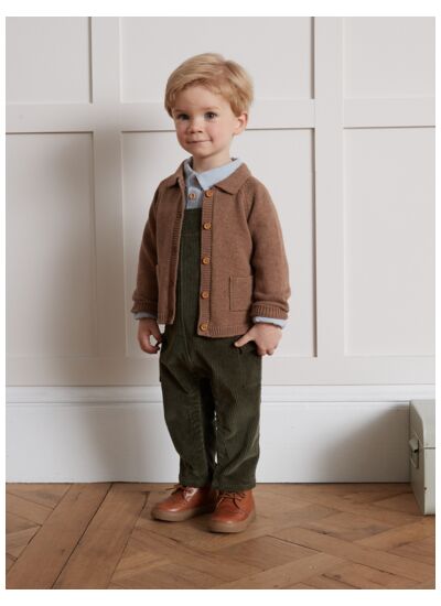 GILET COL POLO