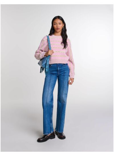 Pull jacquard
