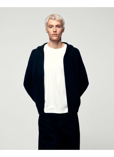 Pull Hoodie Zippé Basique