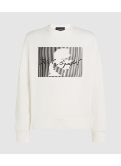 STRIPED CAMEO SWEATSHIRT