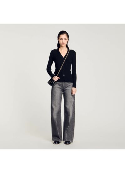 Cardigan à strass
