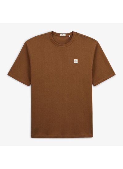 T-shirt Tylor oversize marron fauve