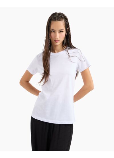 T-shirt blanc optique