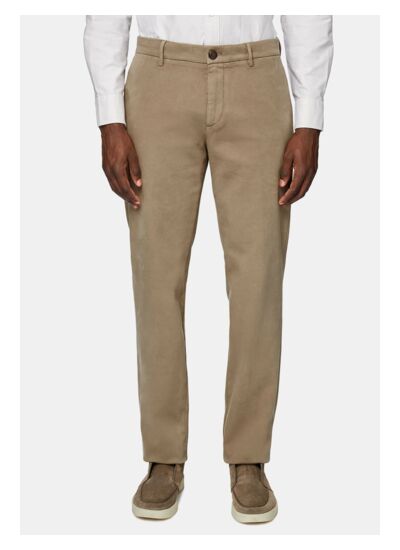 Pantalon En Coton Extensible