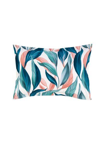 Olivier Desforges - Taie d'oreiller en percale de coton, Alocasia