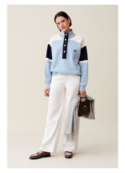 Sweatshirt Minimum col camionneur