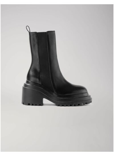 Bottines en cuir