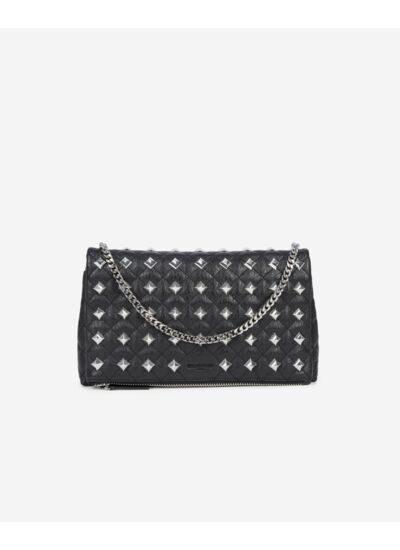 Pochette Héritage Medium En Cuir Noir