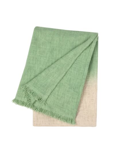 Olivier Desforges - Plaid en coton orange, Demi