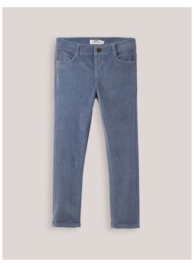 PANTALON SLIM VELOURS