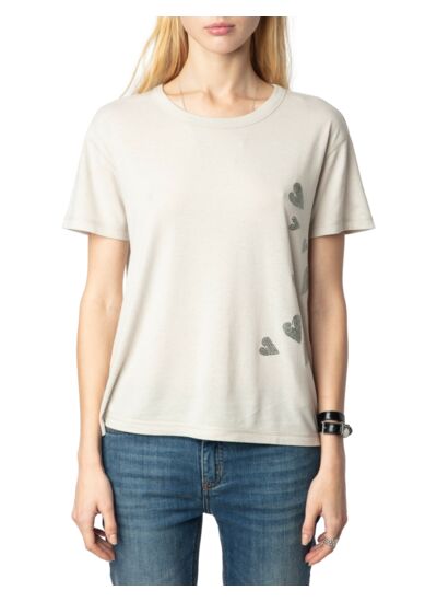 MARTA PCL RAIN STRASS HEART