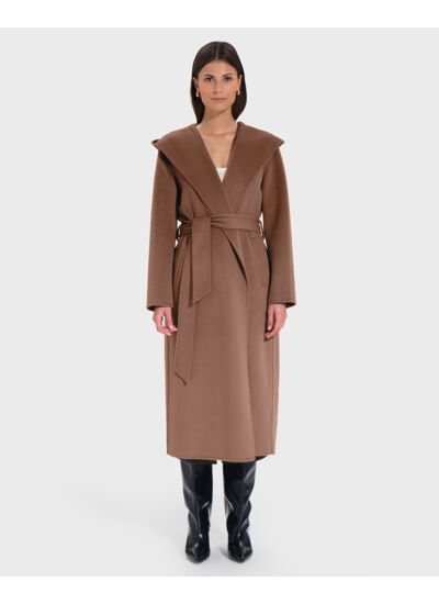 Manteau Mystere Camel en Laine