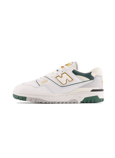 New Balance 550 White Nightwatch Green