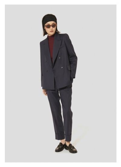 Veste Valson-Nuit en Laine Vierge