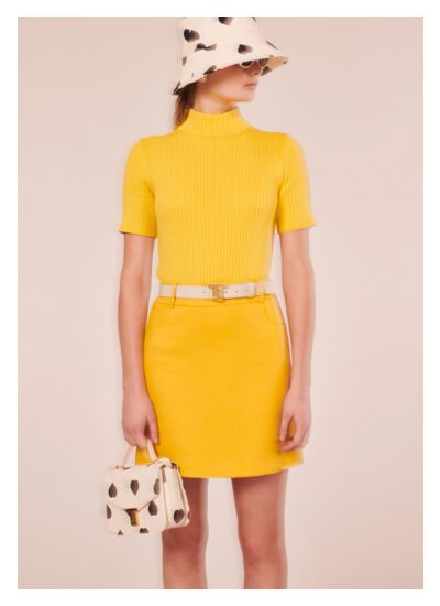 Pull Perla-Jaune en Viscose