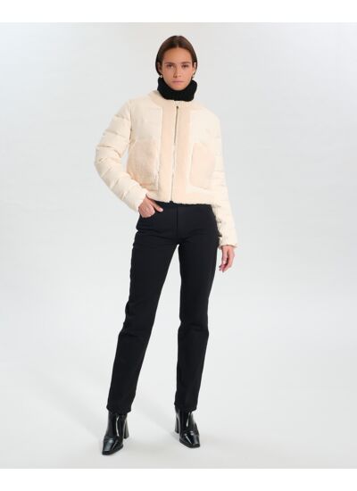 Doudoune Déesse Ecru en Polyester