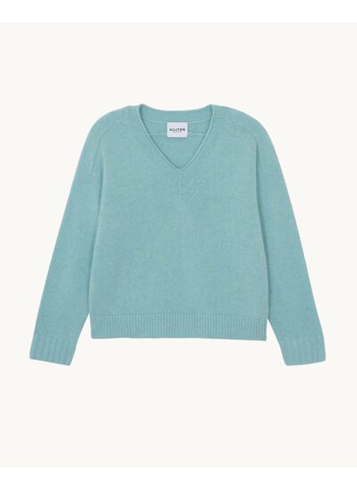 Pull Alana bleu turquoise pacific