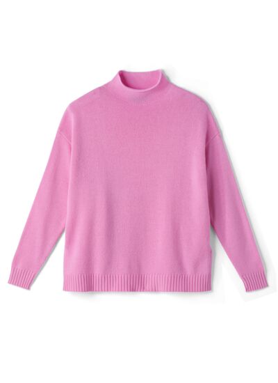 Pull col montant ample - Femme - SMOOTHIE