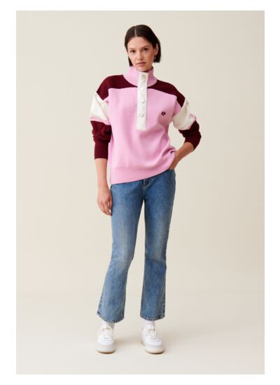 Sweatshirt Minimum col camionneur