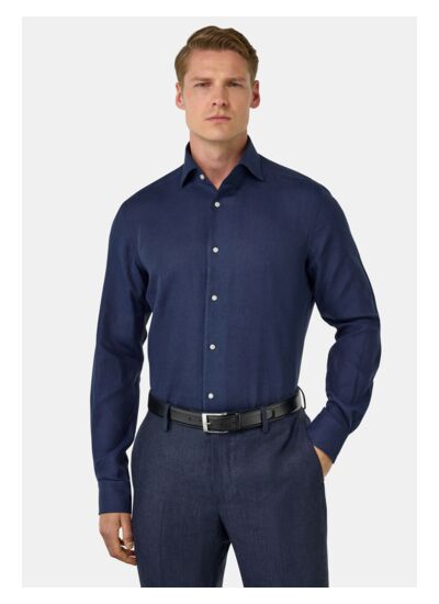 Chemise en Lin Regular Fit