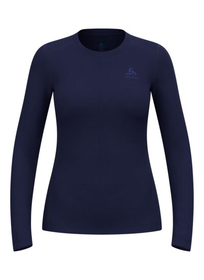 Sous-vêtement technique à col rond NATURAL WARM en laine mérinos 200 pour femme