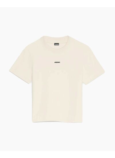 Jacquemus T-shirt Femme Gros Grain Beige