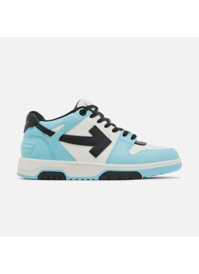 Off-White Out Of Office OOO Low Tops Light Blue Black