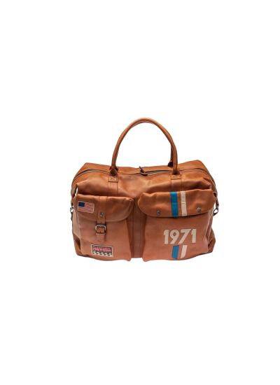 Sac Cuir Dean 72H SMQ Havane