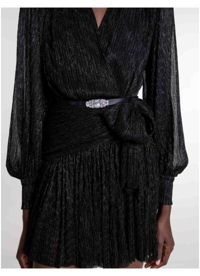 Ceinture fine à strass