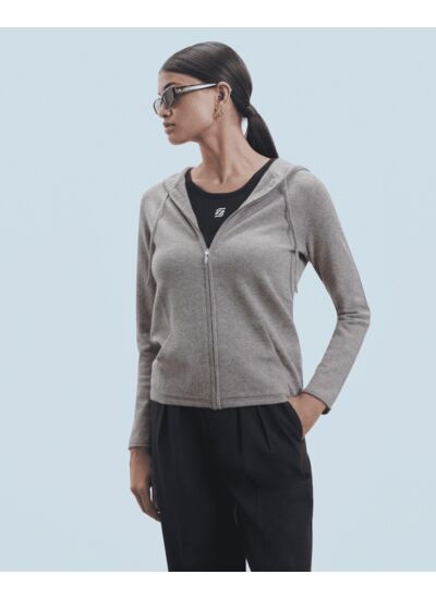 Pull Hoodie Zippé