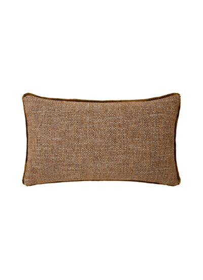 Yves Delorme - Housse de coussin en lin beige, Géode