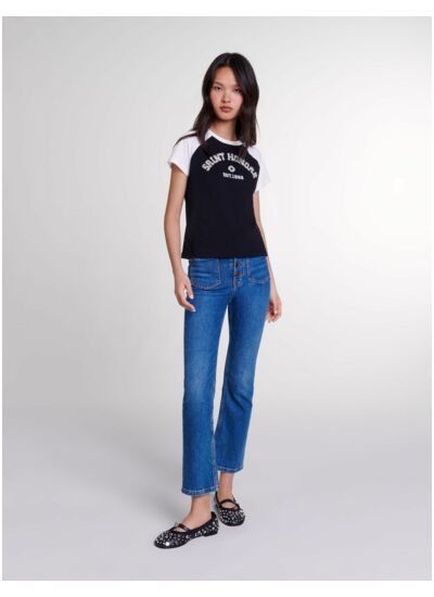 Tee-shirt Saint-Honoré à strass