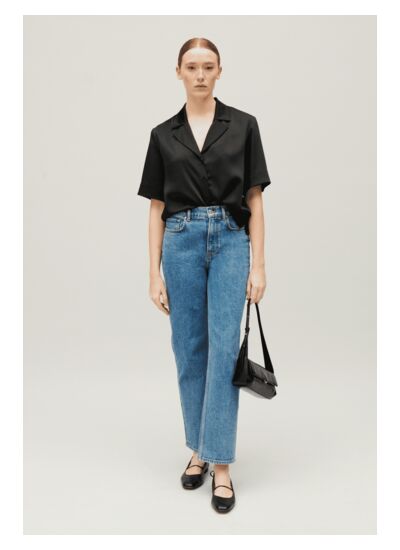 Chemise fluide manches courtes