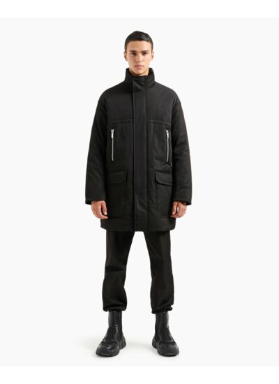 Manteau caban - noir