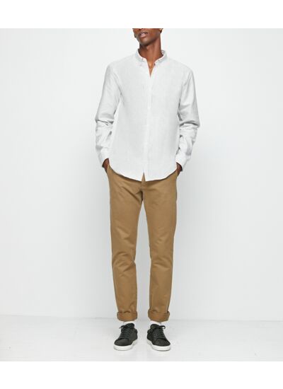 Chemise College à rayures Chrome