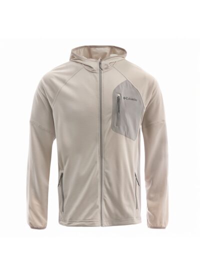 Single Canyon Hooded Fleece Beige
