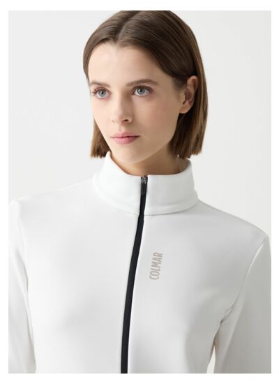 Polaire de ski stretch fermé par zip pleine longueur