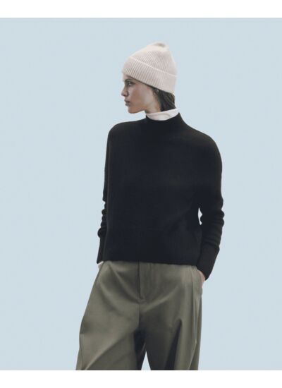 Pull Col Montant Oversize