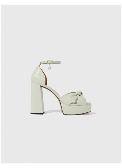 Sandales en cuir à plateformes