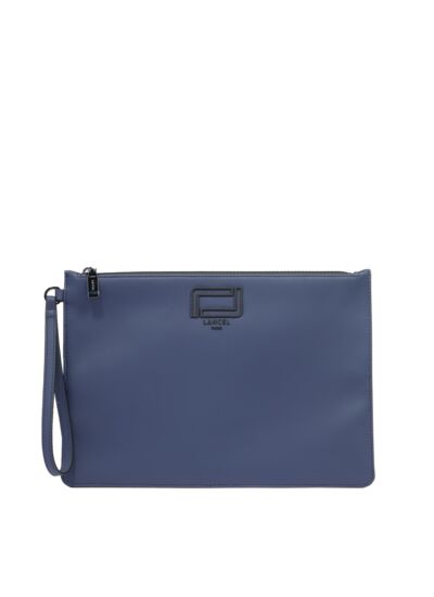 VICTOR - POCHETTE ZIPPEE IPAD MINI AVEC DRAGONNE - Bleu Petrole