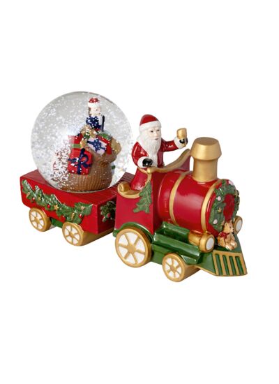 Christmas Toys Snow globe train 13x13x17cm