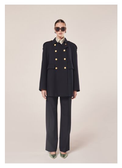 Manteau Marnie-Nocturne en Viscose